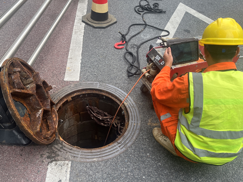 茅山市政管道内窥检测